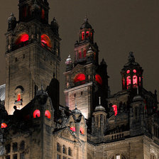 Схема вышивки «Таинственный замок»