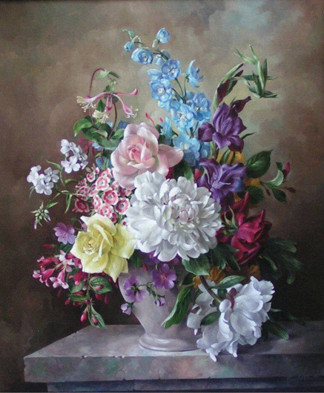 Великий художник 3 - цветы, натюрморт - оригинал