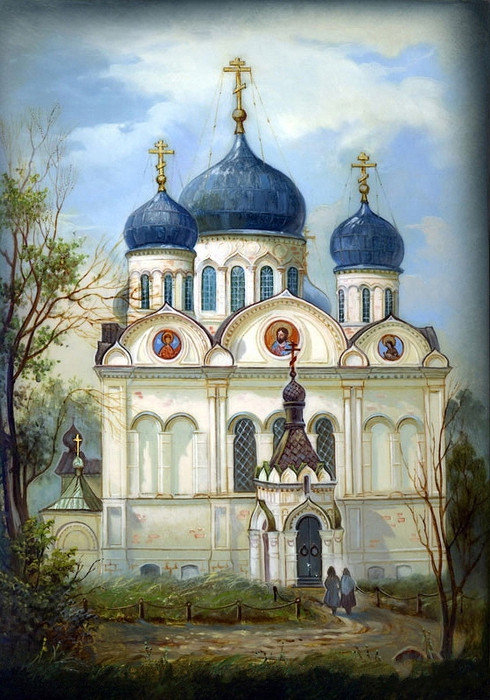 Дорога к храму 16 - религия, пейзаж, храм - оригинал