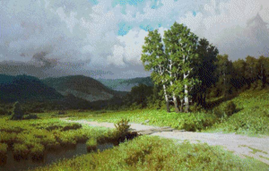 Лето - пейзаж, природа, лето - предпросмотр