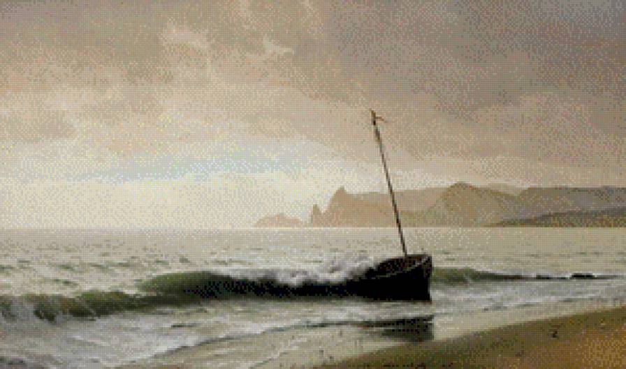 После шторма - пейзаж, вода, природа - предпросмотр