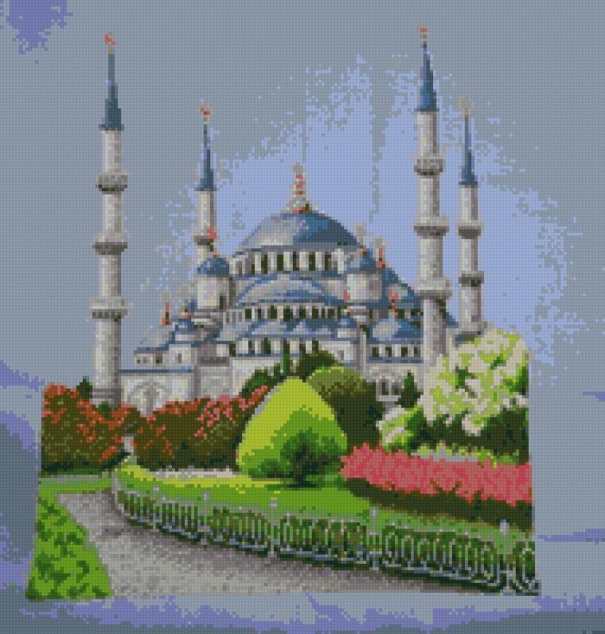 Голубая мечеть - стамбул - предпросмотр