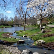 Схема вышивки «Весна»