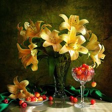 Схема вышивки «натюрморт»