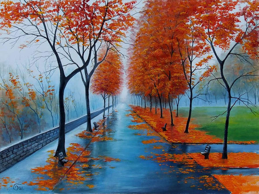 Осенний блюз - осень - оригинал