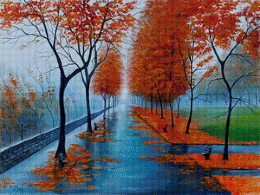 Осенний блюз - осень - предпросмотр