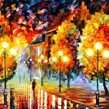 Схема вышивки «Леонид Афремов»