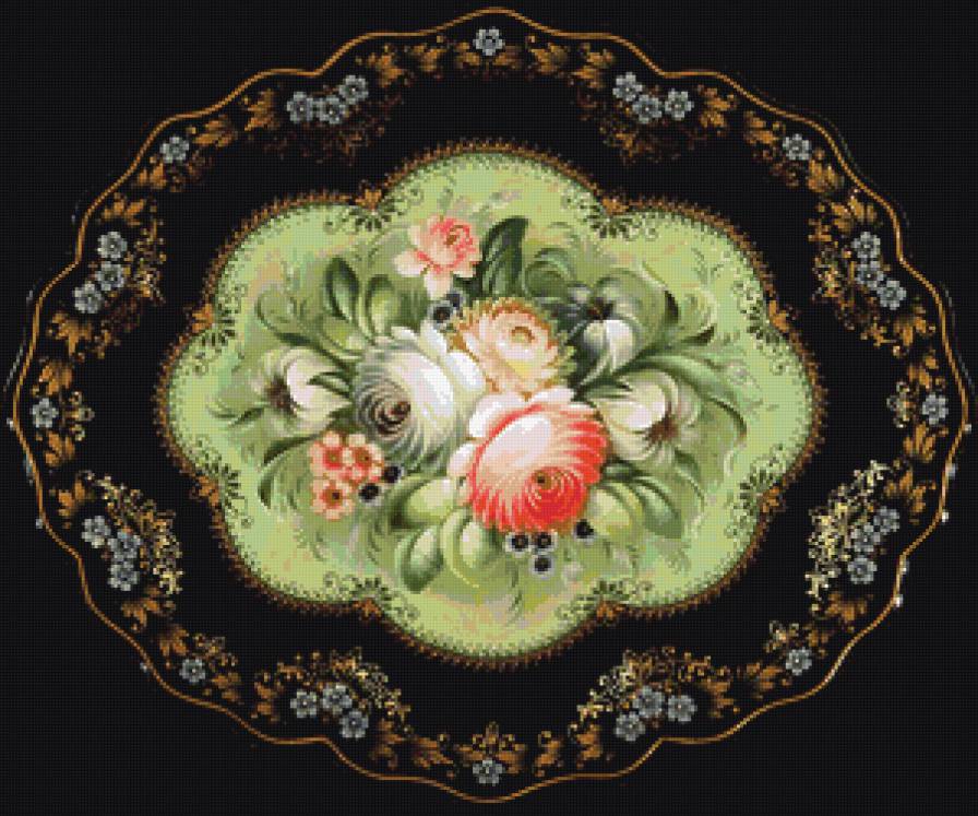 роспись - узоры, роспись - предпросмотр