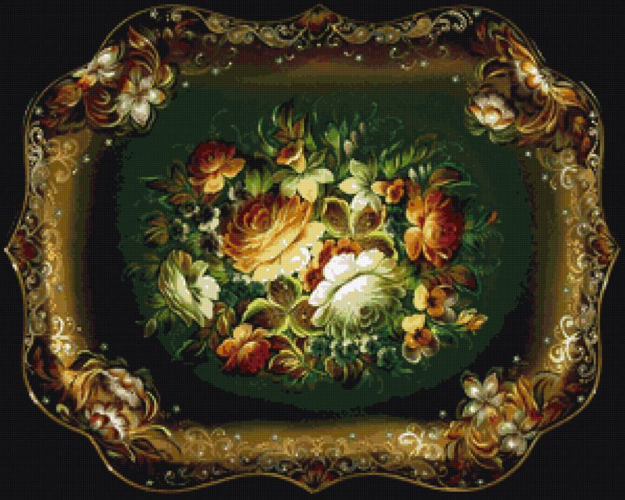 роспись - узоры, роспись - предпросмотр