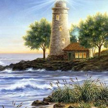 Схема вышивки «маяк 2»