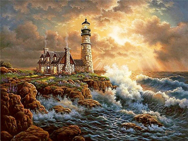 маяк 3 - пейзаж - оригинал