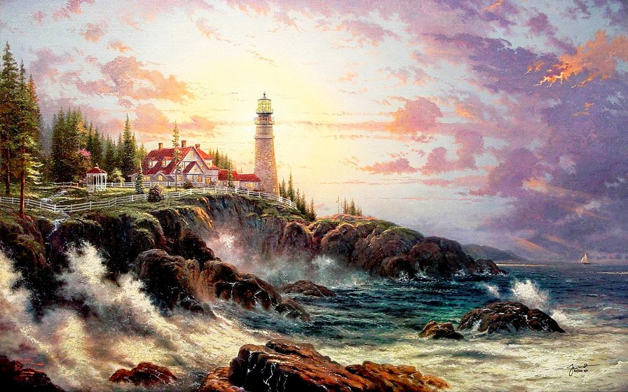 маяк 5 - пейзаж - оригинал