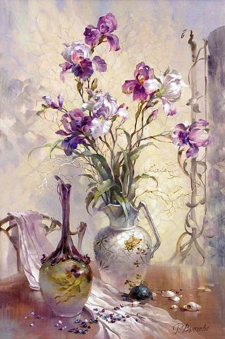 Ирисы - оригинал