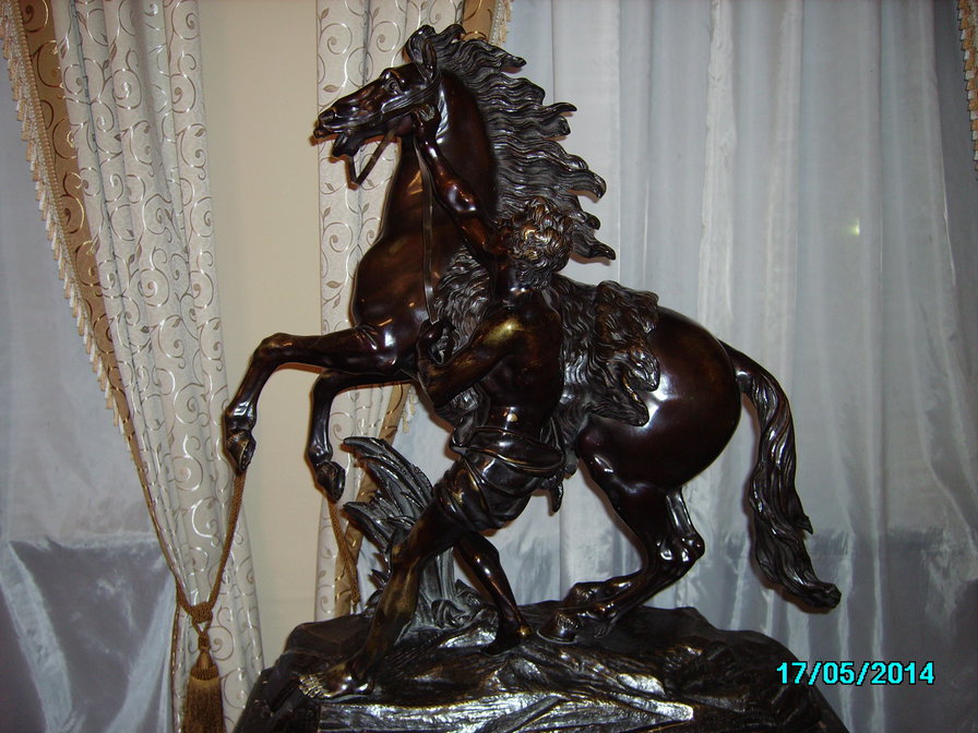 статуэтка - всадник, конь - оригинал