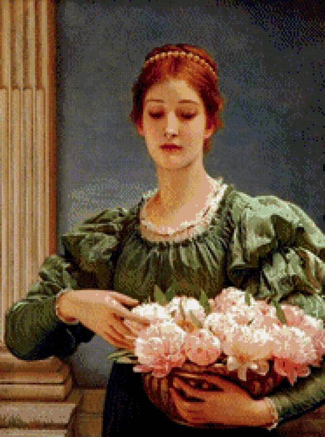 зеленое платье - предпросмотр