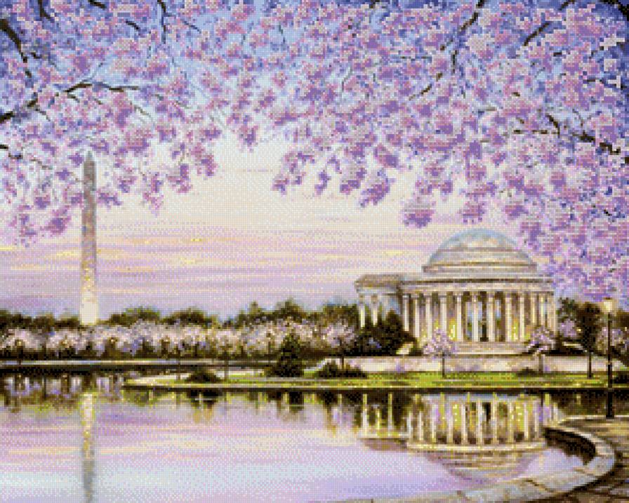 Природа - природа, пейзаж, река, замок - предпросмотр