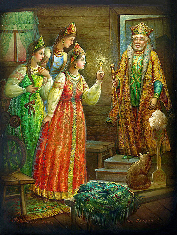 три девицы под окном... - сказка - оригинал