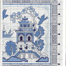 Оригинал схемы вышивки «япония» (№749678)