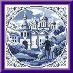 церковь - гжель - оригинал