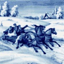 Схема вышивки «тройка»