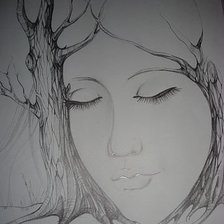 Схема вышивки «Лицо»