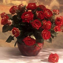 Схема вышивки «троянди»