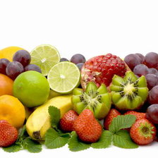 Схема вышивки «фрукты1»