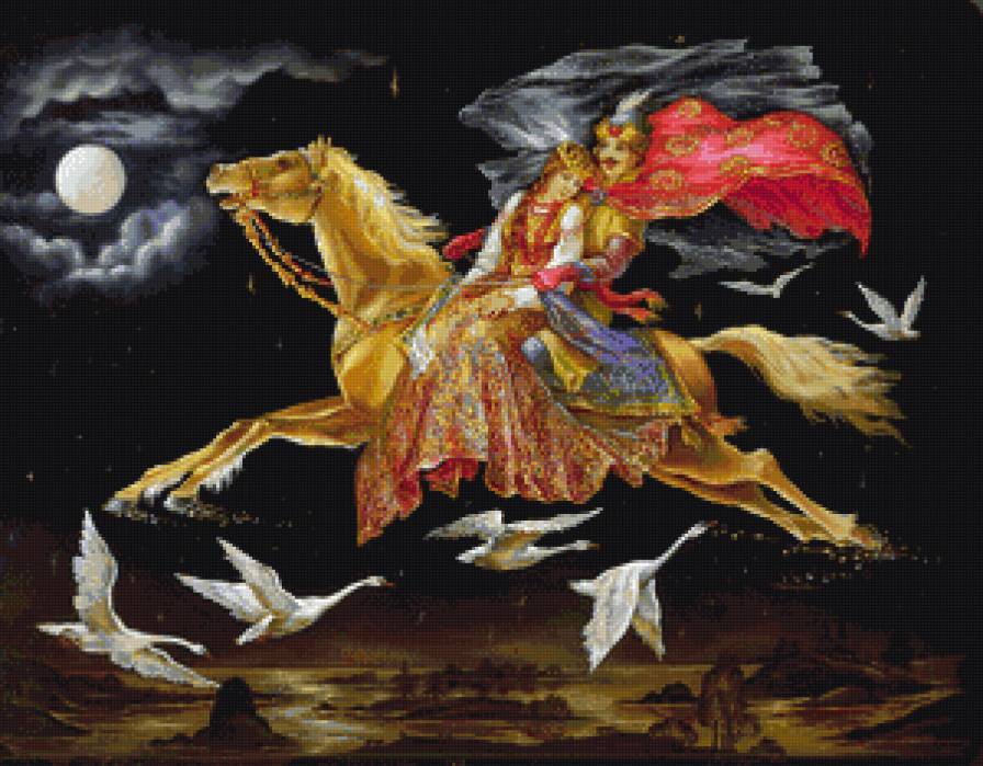 гуси лебеди - сказка - предпросмотр