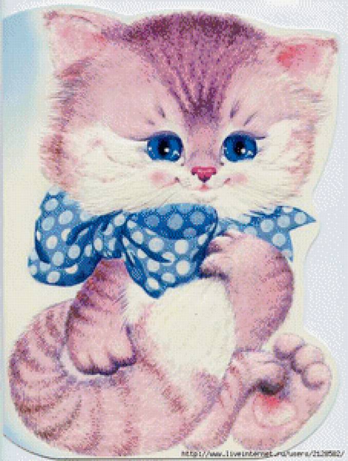 серия "детские" - детям.котик - предпросмотр