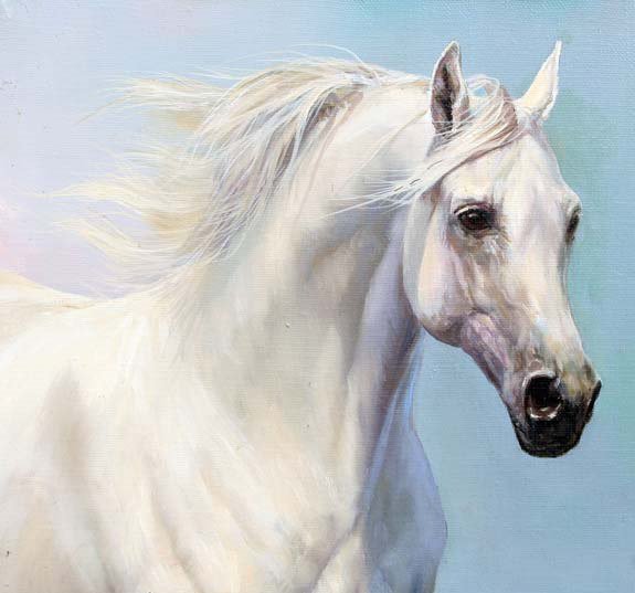 Белая лошадь - белая лошадь - оригинал