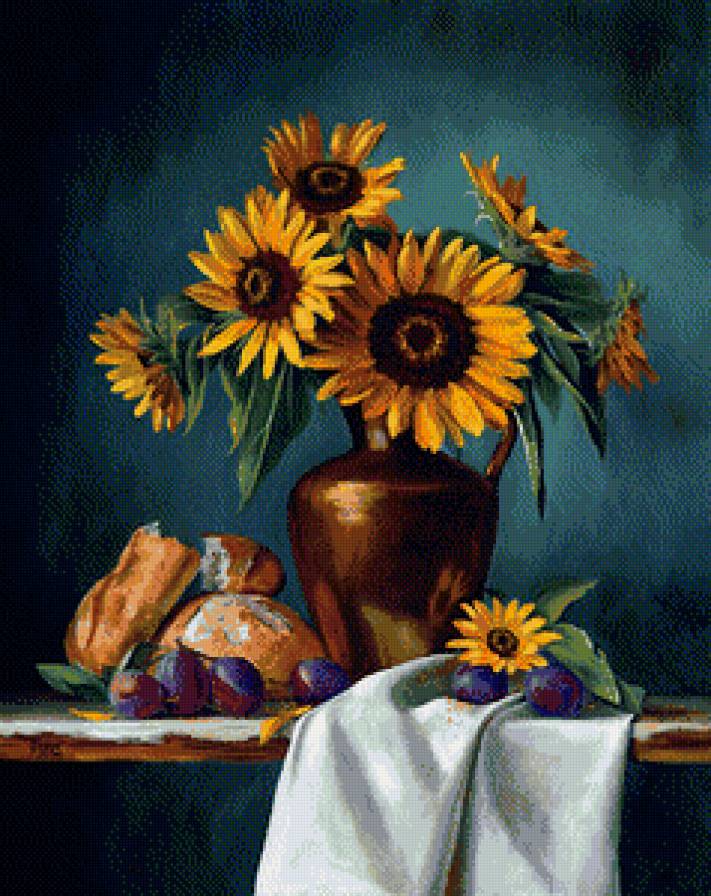 подсолнухи - предпросмотр