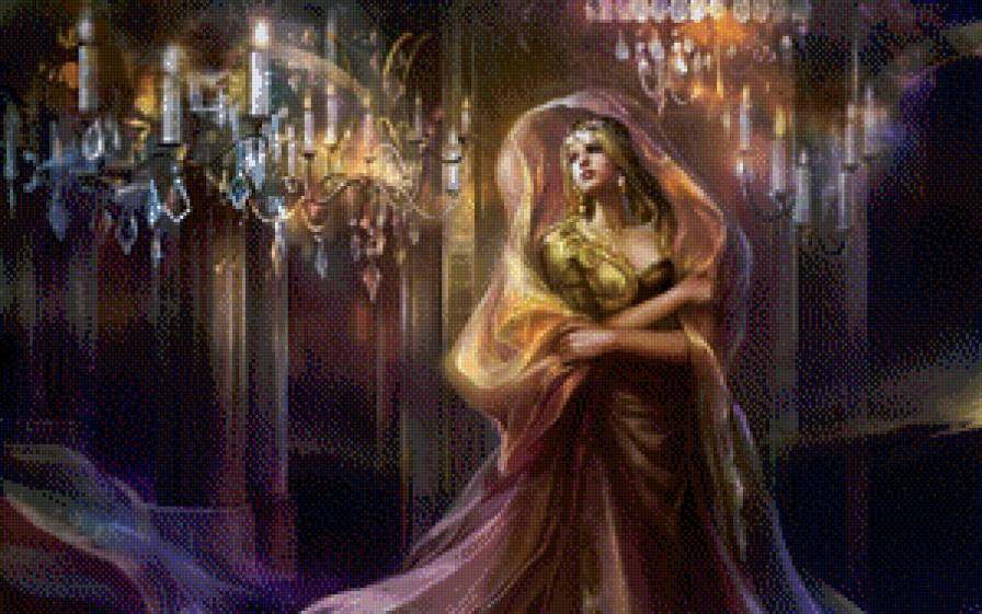 фэнтези - девушка, фэнтези - предпросмотр