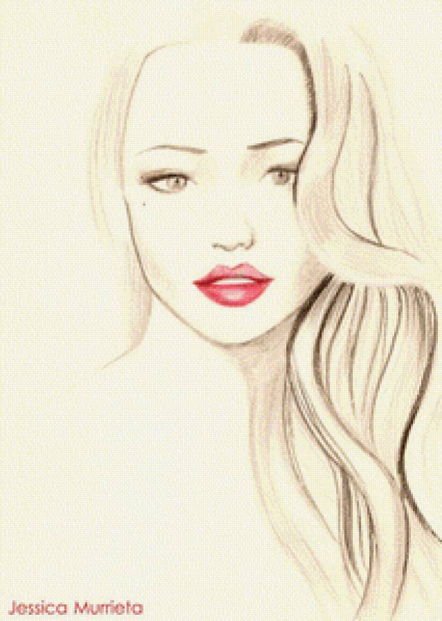 женский образ - портрет, девушка, женщина - предпросмотр