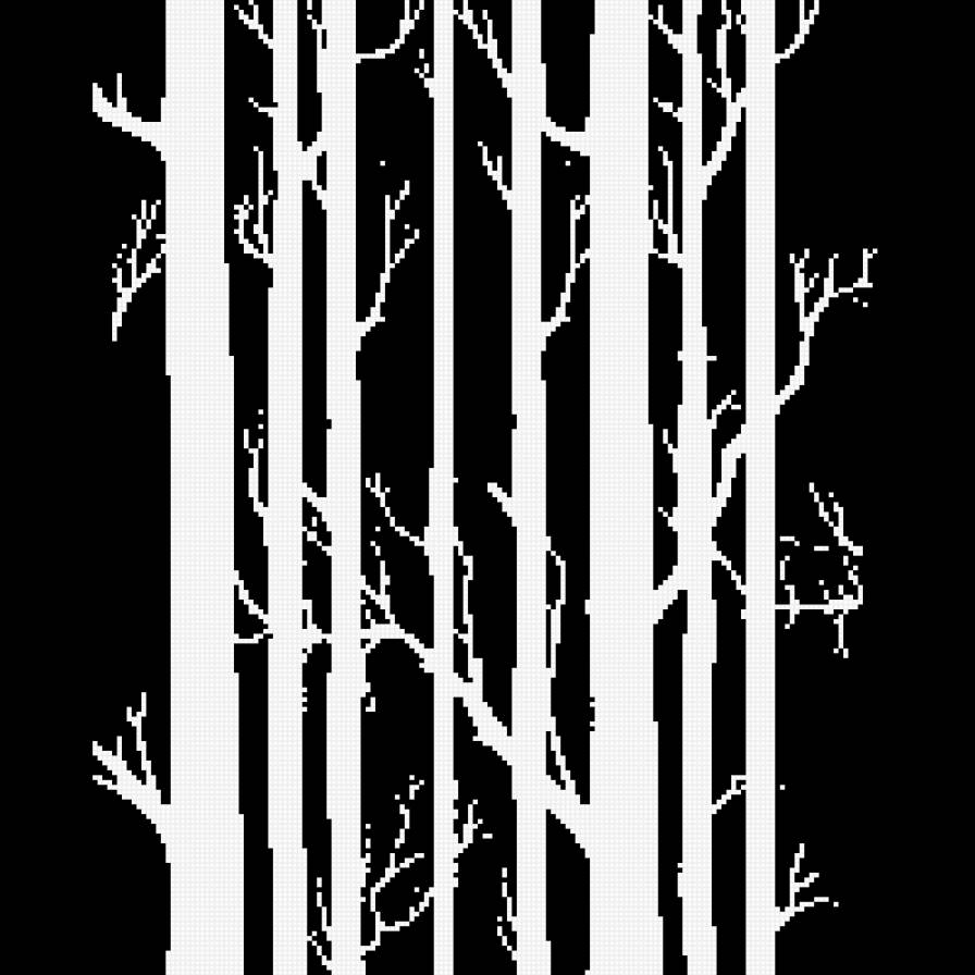 Red, black and white - триплих - предпросмотр