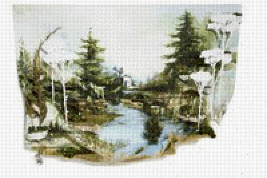 Елочки - лето, ель, природа - предпросмотр