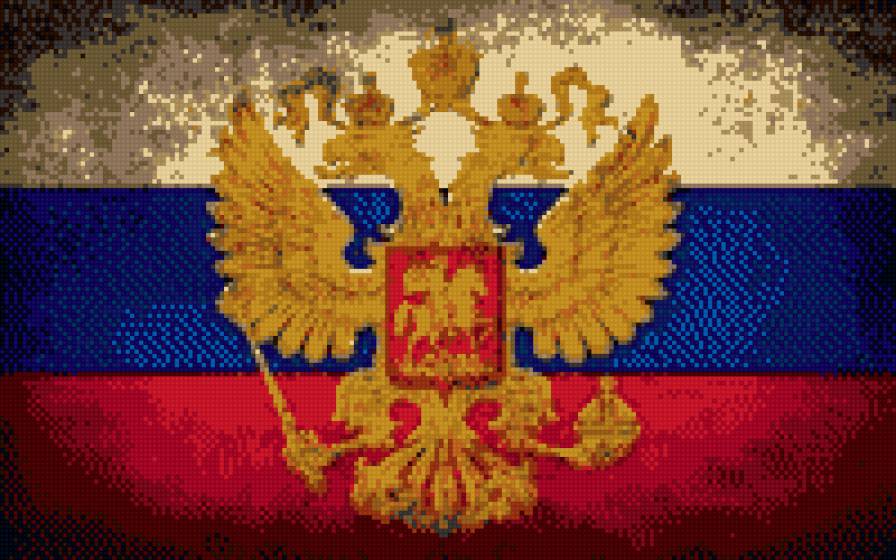 Россия - россия, ковровая техника - предпросмотр