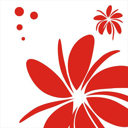 Цветы,3 - триплих - оригинал