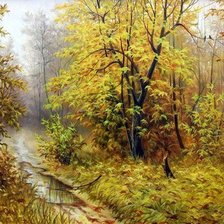 Схема вышивки «осень»