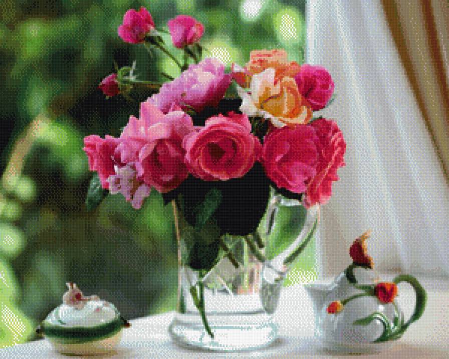 серия "букеты" - цветы.букеты.розы - предпросмотр