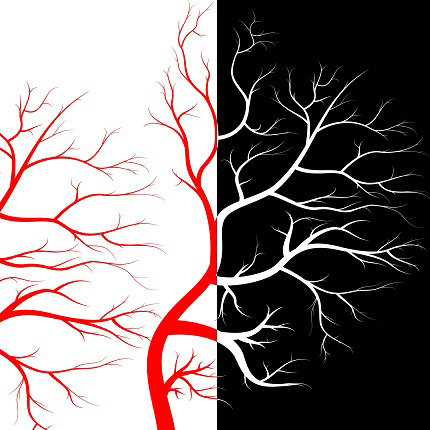Дерево Хай-тек 3 - триплих - оригинал