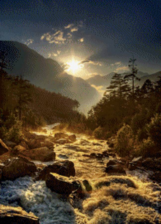 Восхождение на Эльбрус - природа - предпросмотр