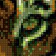 Предпросмотр схемы вышивки «тигр» (№754490)
