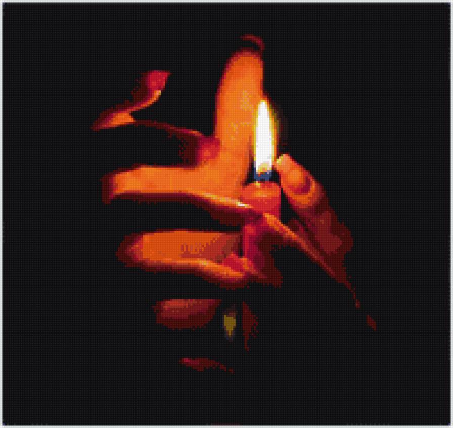 Свеча - люди - предпросмотр