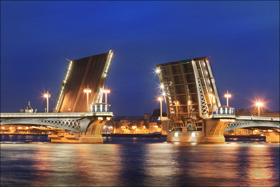 Мост - город - оригинал