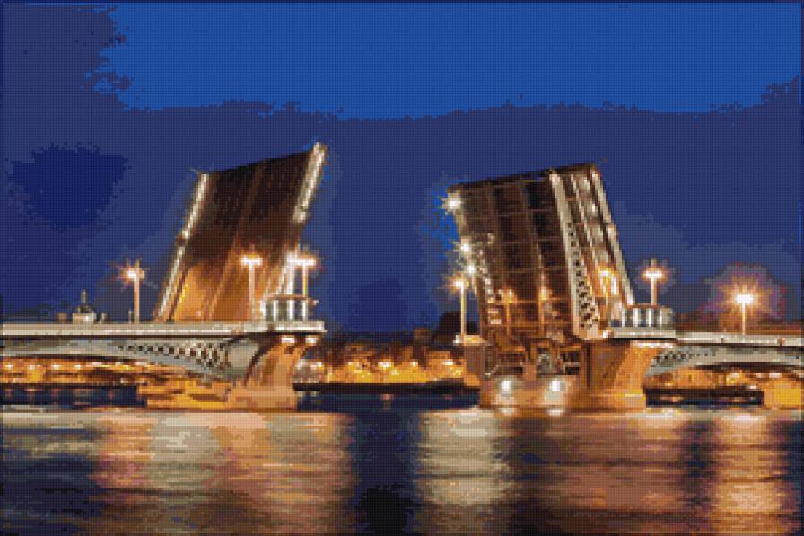 Мост - город - предпросмотр