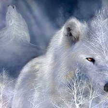 Схема вышивки «Одинокий валк»