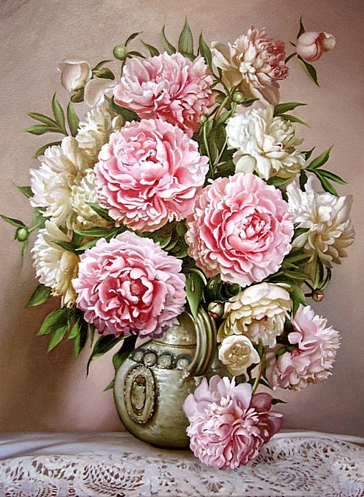 Пионы - оригинал