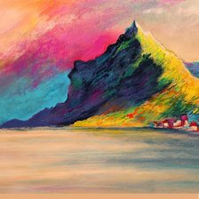 Схема вышивки «Карадаг»