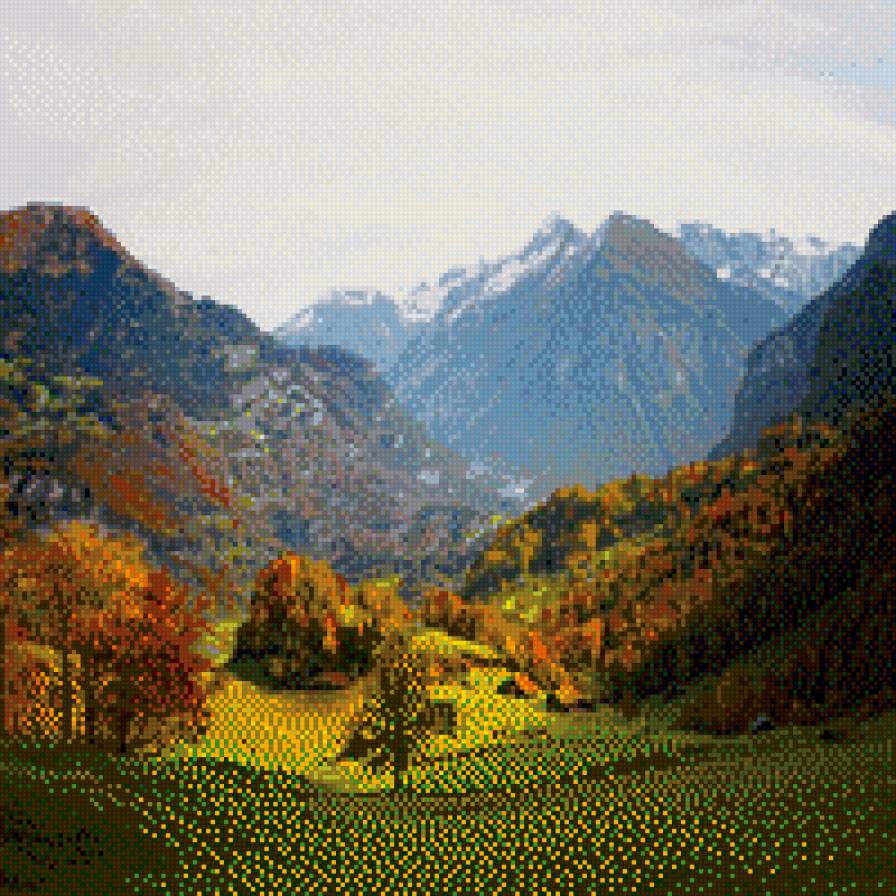 пейзаж - красота, природа, осень - предпросмотр