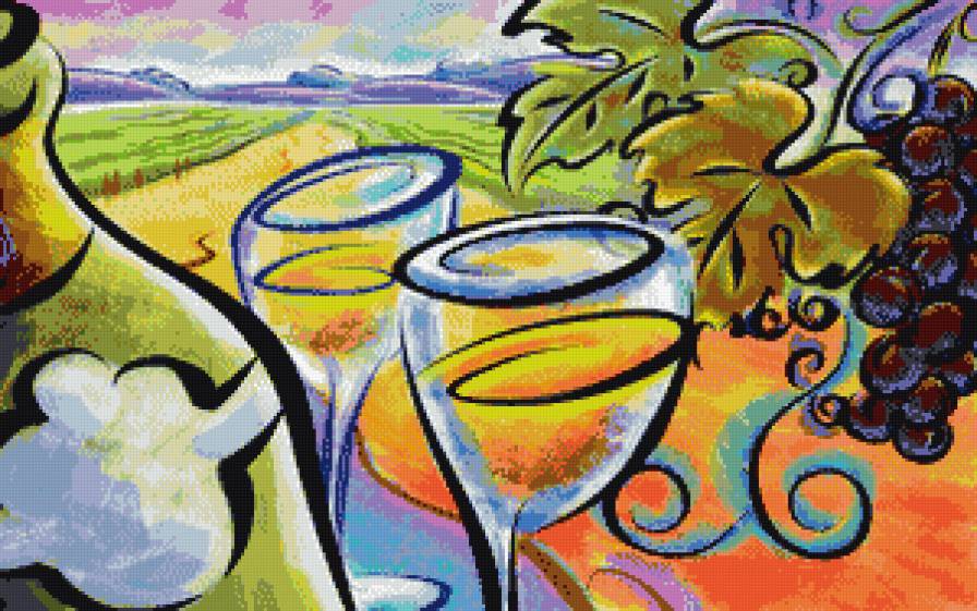 винный натюрморт - предпросмотр